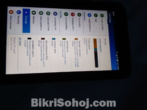 Samsung galaxy tab